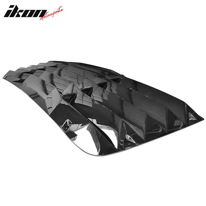 2008-2023 Dodge Challenger V2 Style Rear Window Louver PP