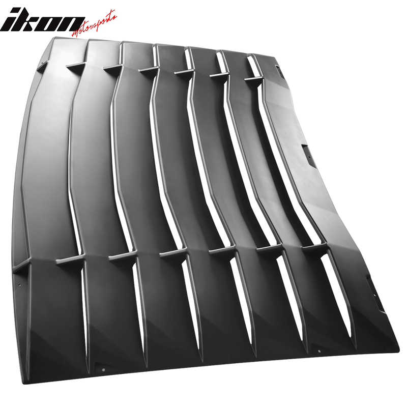 2005-2014 Ford Mustang IKON Style Rear Window Louvers ABS