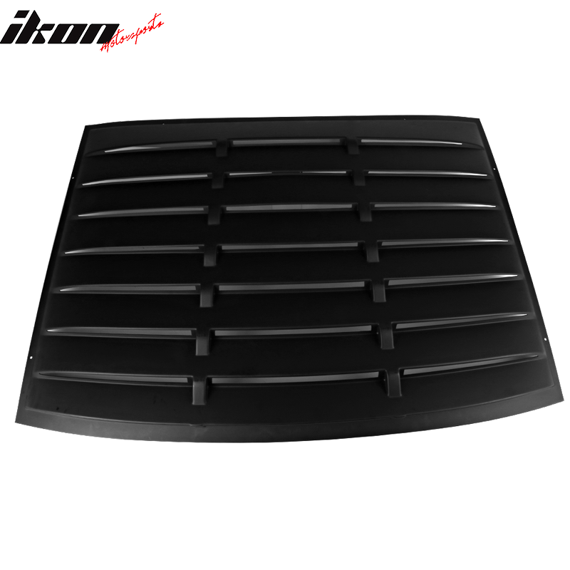 2005-2014 Ford Mustang GT V6 V8 Matte Black Rear Window Louver ABS