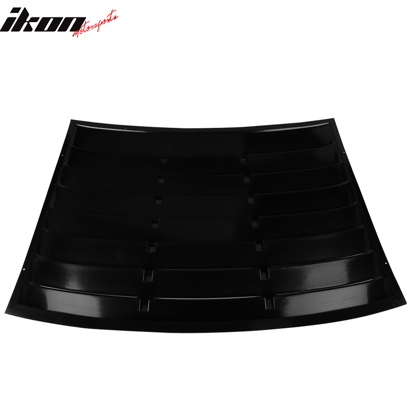 2005-2014 Ford Mustang GT V6 V8 Matte Black Rear Window Louver ABS