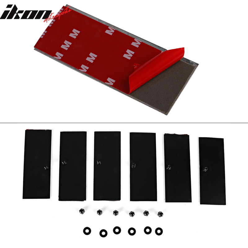 2005-2014 Ford Mustang GT V6 V8 Matte Black Rear Window Louver ABS