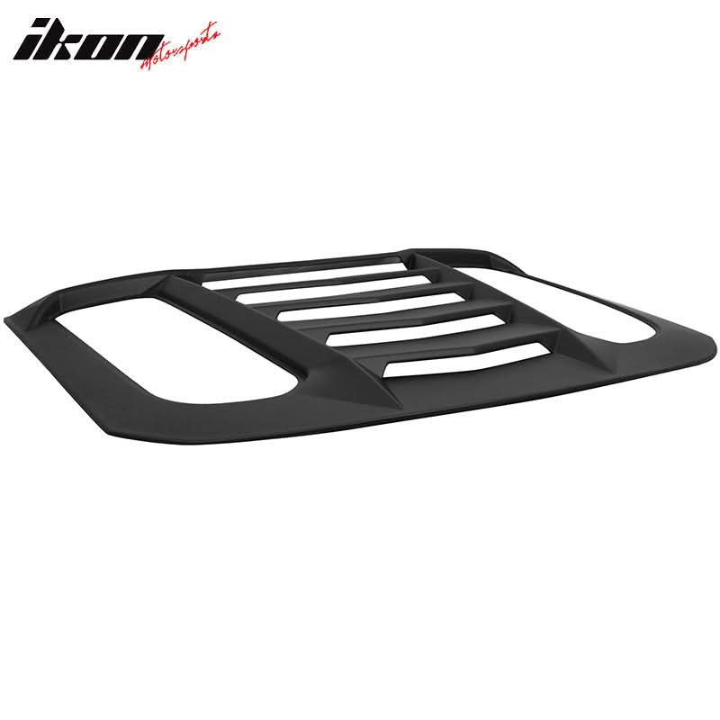 2015-2023 Ford Mustang Coupe Unpainted Rear Side Window Louver ABS