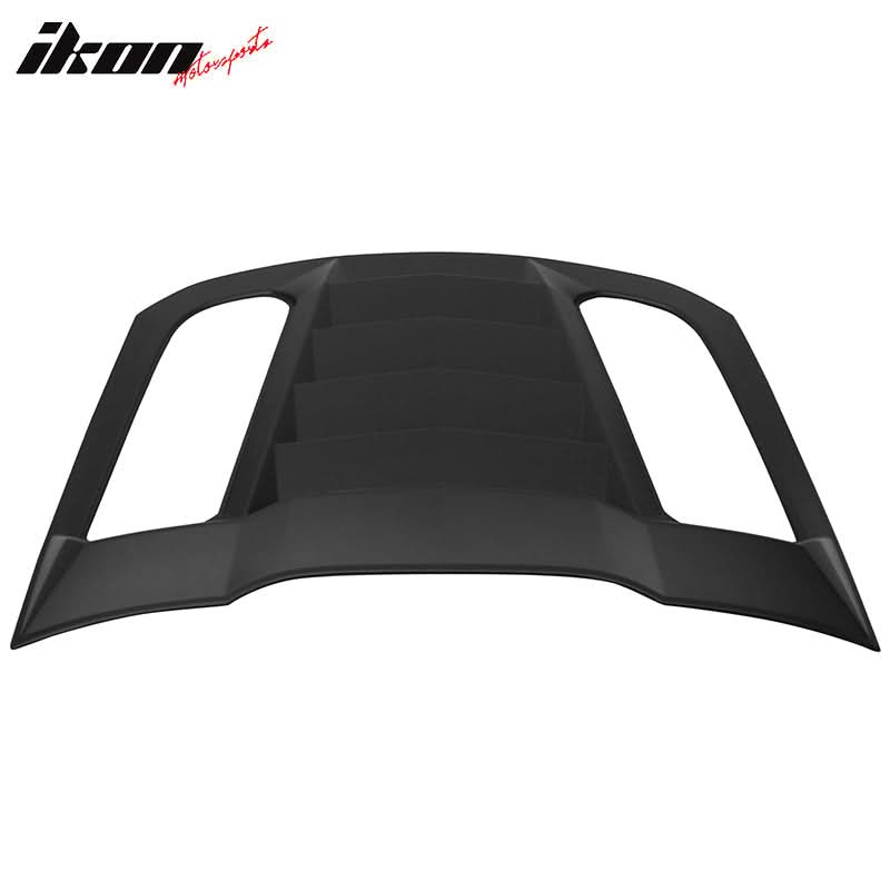 2015-2024 Ford Mustang IKON V2 Style Rear Window Louver ABS