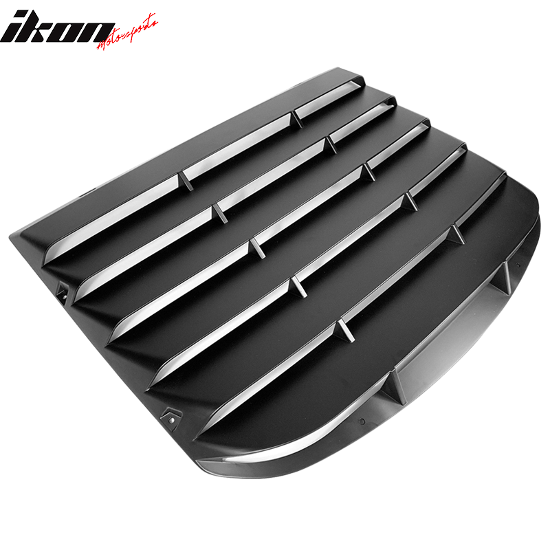2015-2023 Ford Mustang Coupe CV Rear Window Louver Side Vent PP ABS
