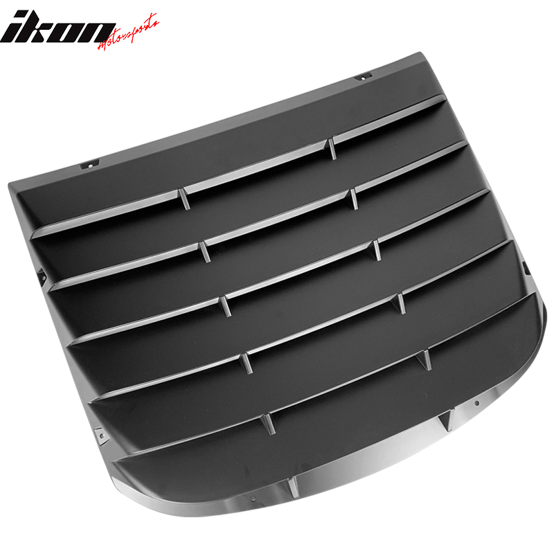 2015-2023 Ford Mustang Coupe CV Rear Window Louver Side Vent PP ABS