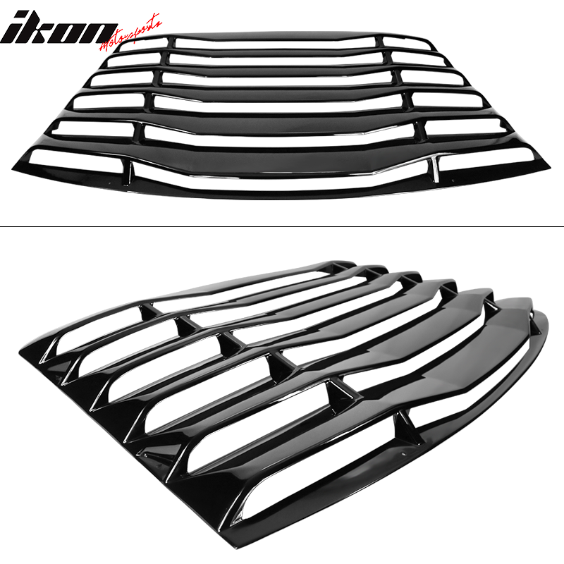 1999-2004 Ford Mustang IKON Style Rear Window Louver ABS