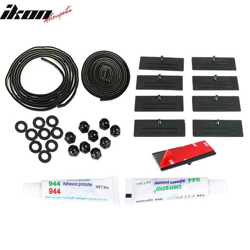 1999-2004 Ford Mustang IKON Style Rear Window Louver ABS