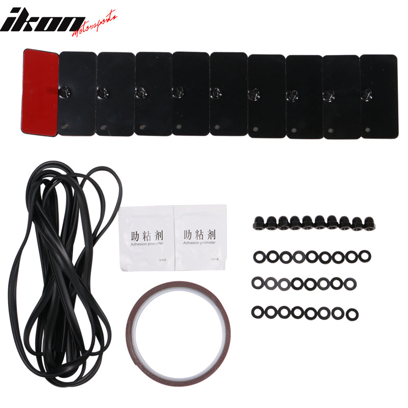 2013-2020 Subaru BRZ T Style Rear Window Louver ABS