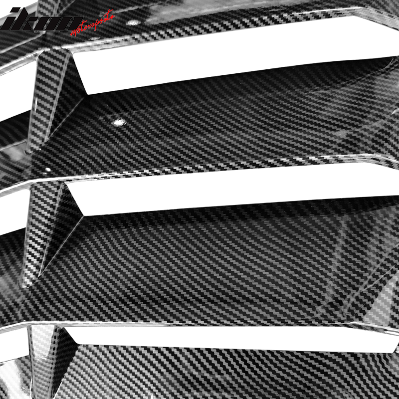 2016-2021 Honda Civic IKON Style Window Louver ABS