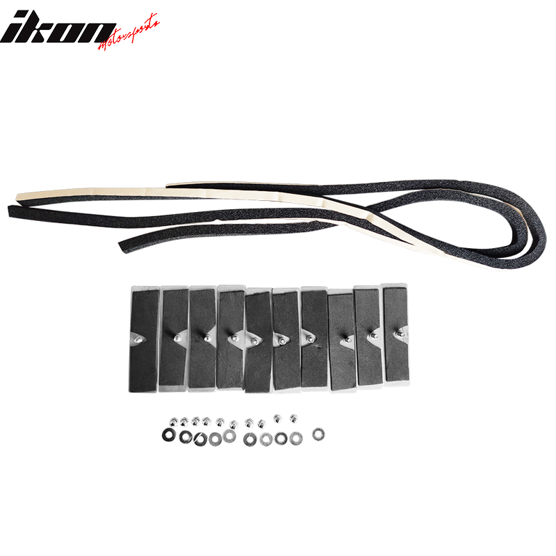 2016-2021 Honda Civic IKON Style Window Louver ABS