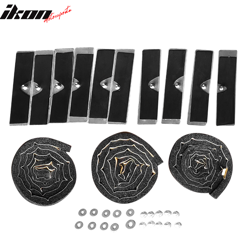 2016-2021 Honda Civic IKON Style Window Louver ABS