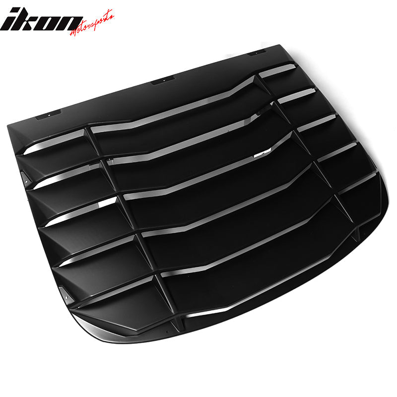 2003-2007 Infiniti G35 Coupe Unpainted ABS Rear Window Louver