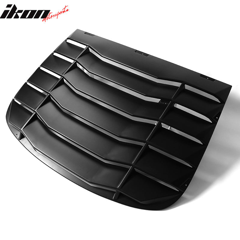 2003-2007 Infiniti G35 Coupe Unpainted ABS Rear Window Louver