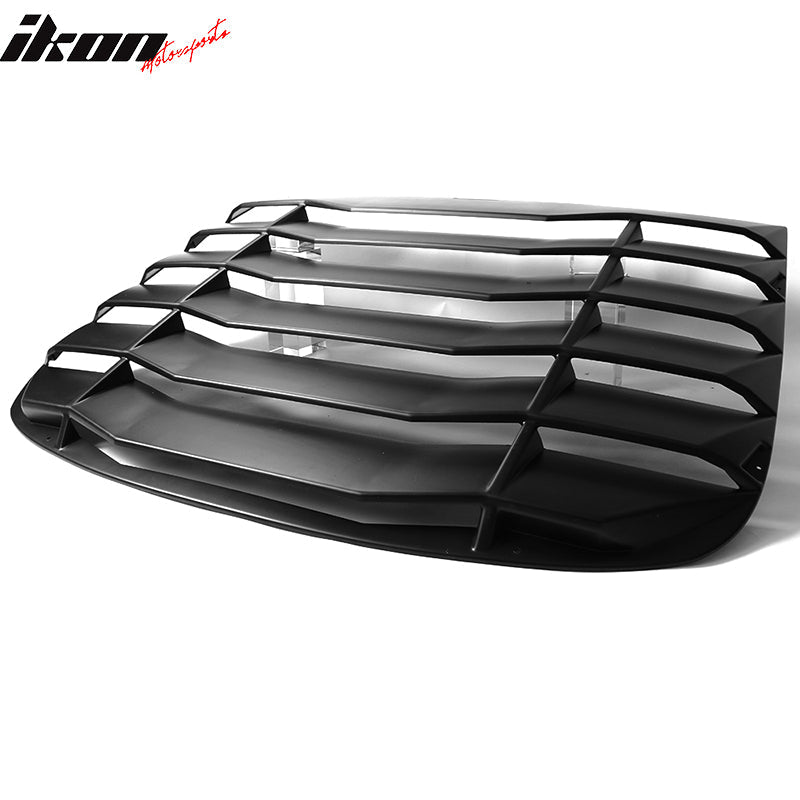 2003-2007 Infiniti G35 Coupe Unpainted ABS Rear Window Louver