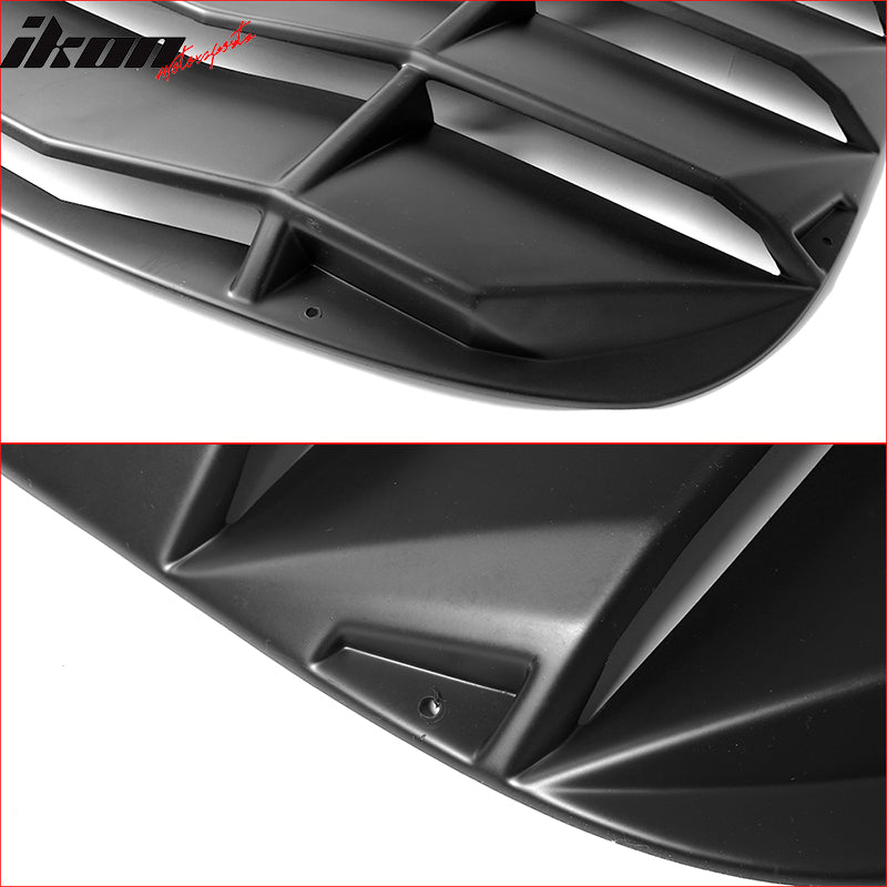 2003-2007 Infiniti G35 Coupe Unpainted ABS Rear Window Louver