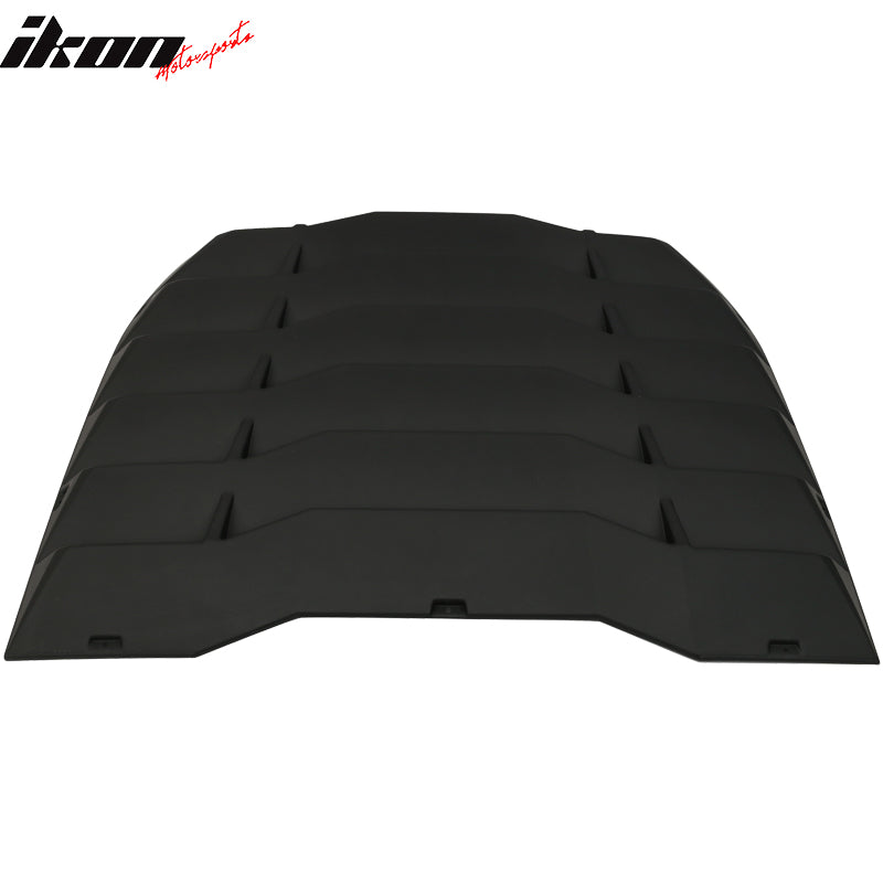 2009-2020 Nissan 370Z Coupe IKON Style Rear Window Scoop Louver Cover