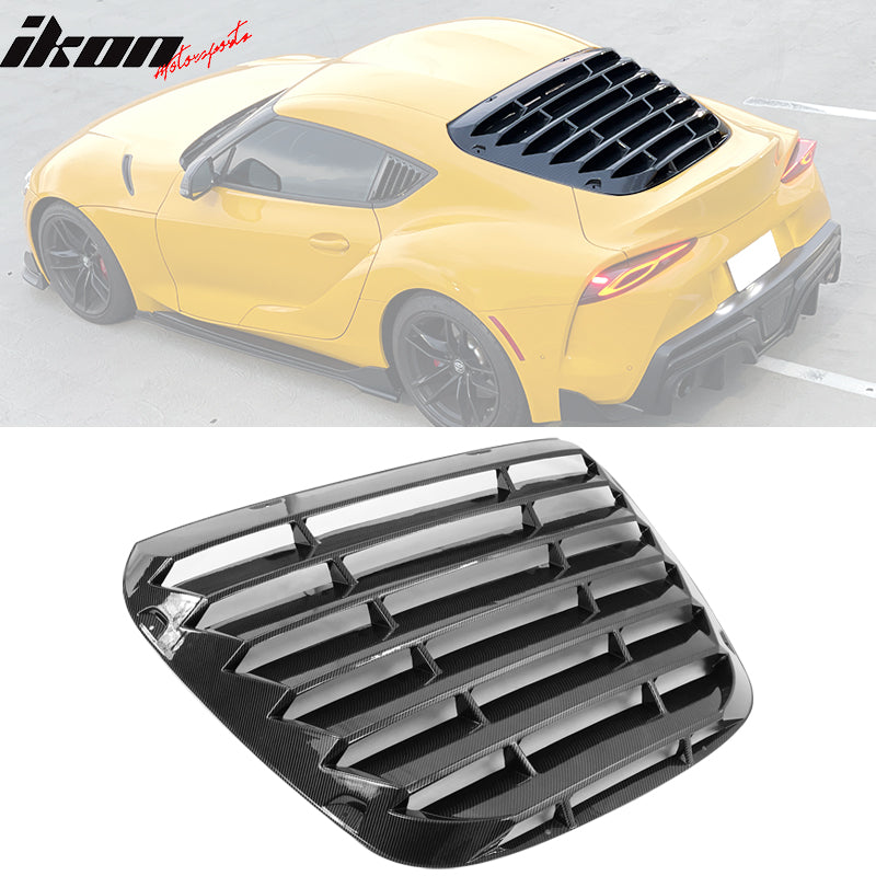 2020-2025 Toyota GR Supra A90 Rear Window Louver PP