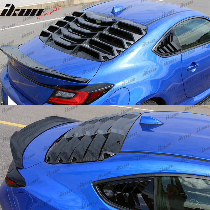 2022-2025 Subaru BRZ Toyota GR86 Rear Window Louver