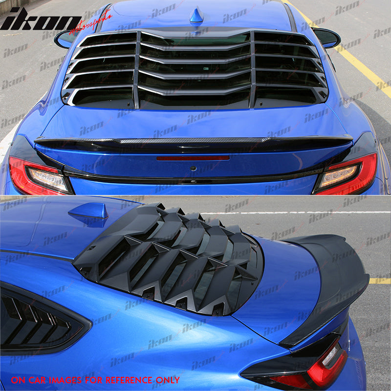 2022-2025 Subaru BRZ Toyota GR86 Rear Window Louver