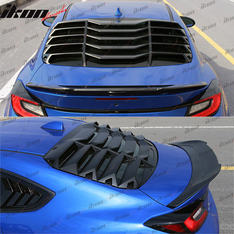 2022-2025 Subaru BRZ Toyota GR86 Rear Window Louver