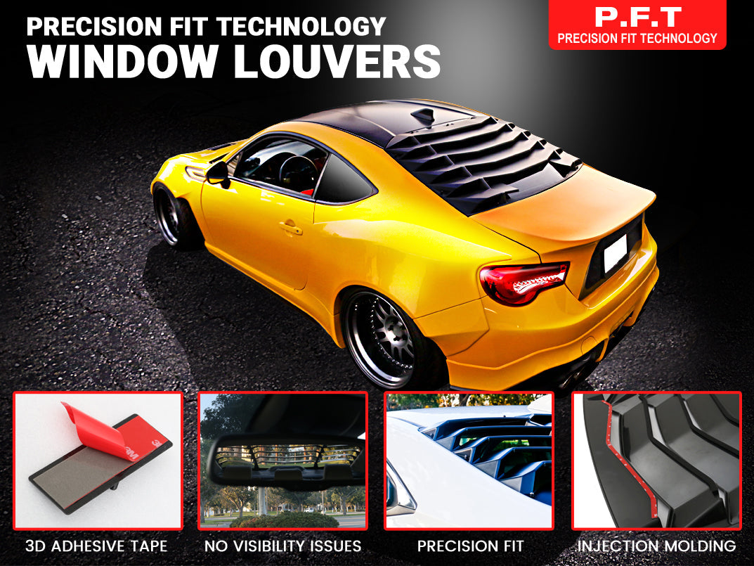 2013-2020 Scion FRS Rear Window Louver Guard