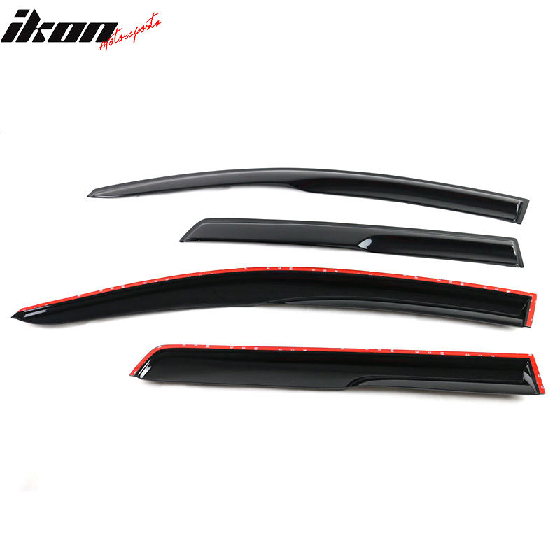 2007-2011 Chevy Aveo5 T200 Hatchback Mugen Style Tape on Window Visors