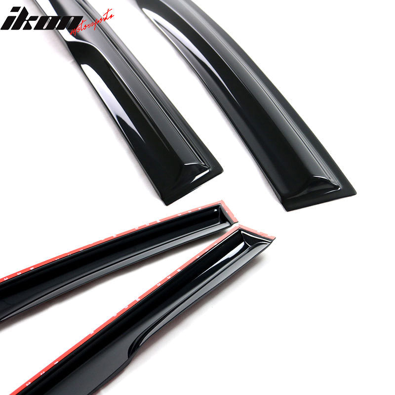 2007-2011 Chevy Aveo5 T200 Hatchback Mugen Style Tape on Window Visors