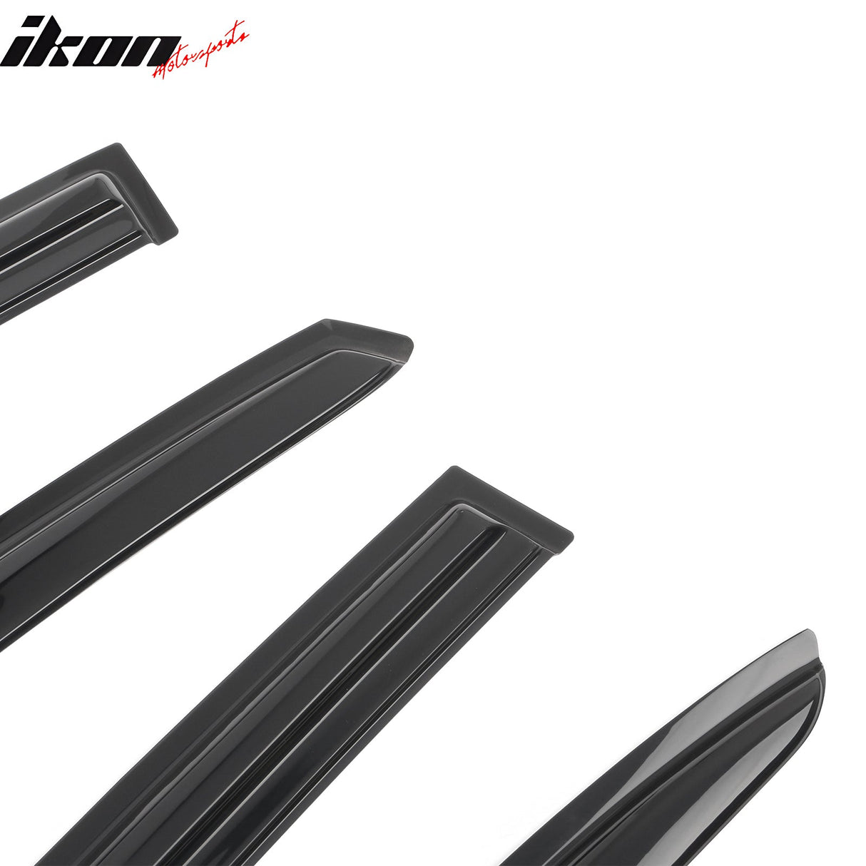 2008-2012 Honda Accord 4-Door Sedan Acrylic 4PC Tape On Window Visors