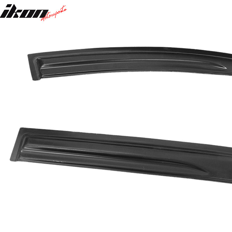 2008-2012 Honda Accord 4-Door Sedan Acrylic 4PC Tape On Window Visors