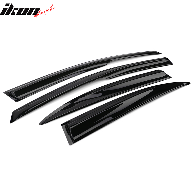 2006-2011 Honda Civic Sedan 4-Door Window Visor Acrylic 4PC Rain Guard