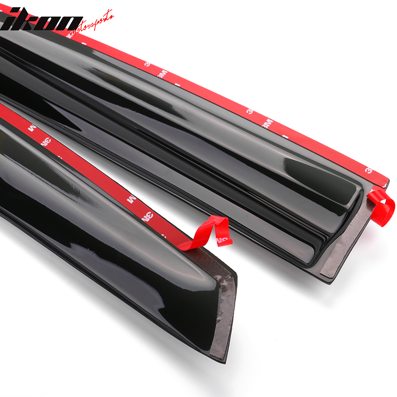 2006-2011 Honda Civic Sedan 4-Door Window Visor Acrylic 4PC Rain Guard