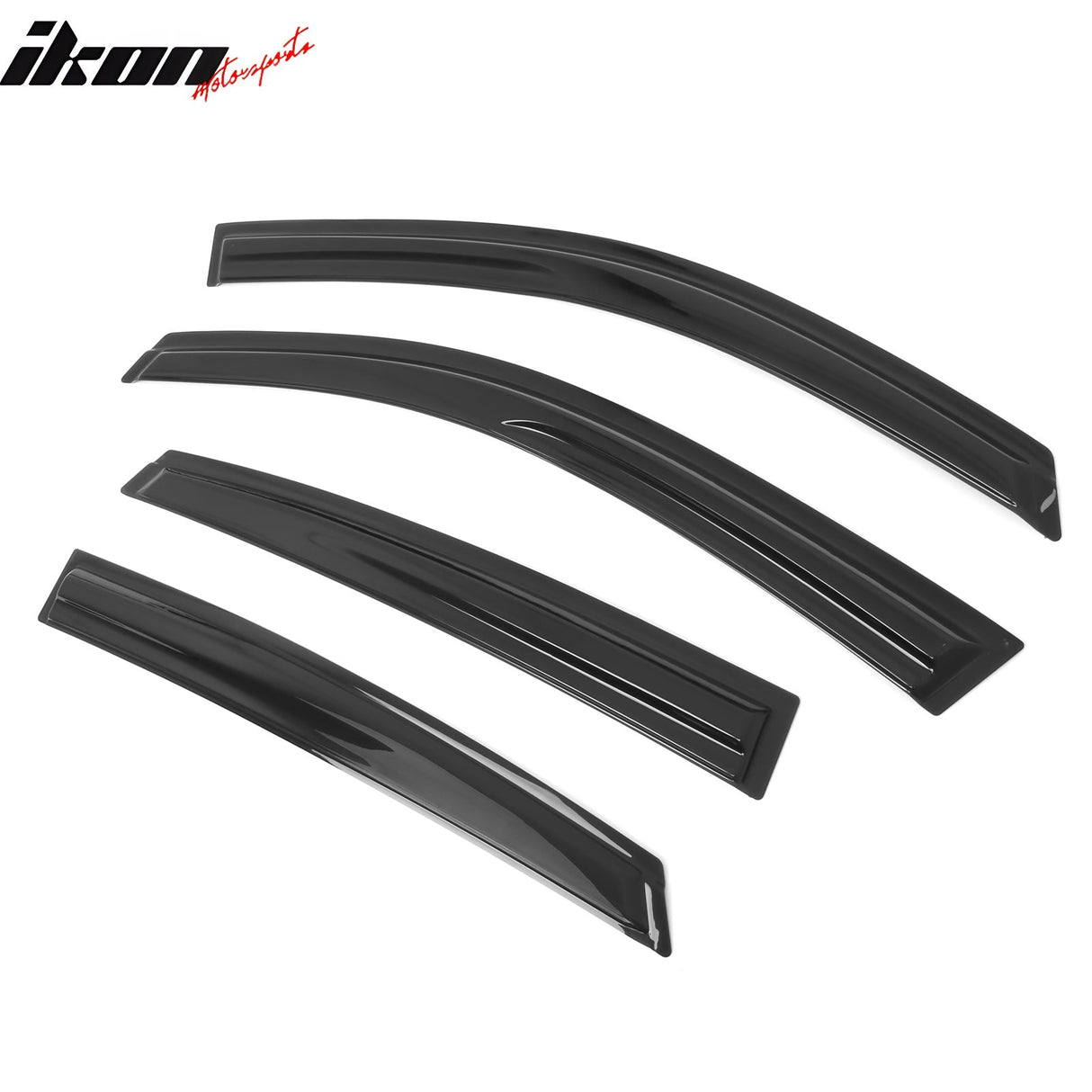 2016-2021 Honda Civic Sedan Mugen Style Window Visors Vent Rain Guards