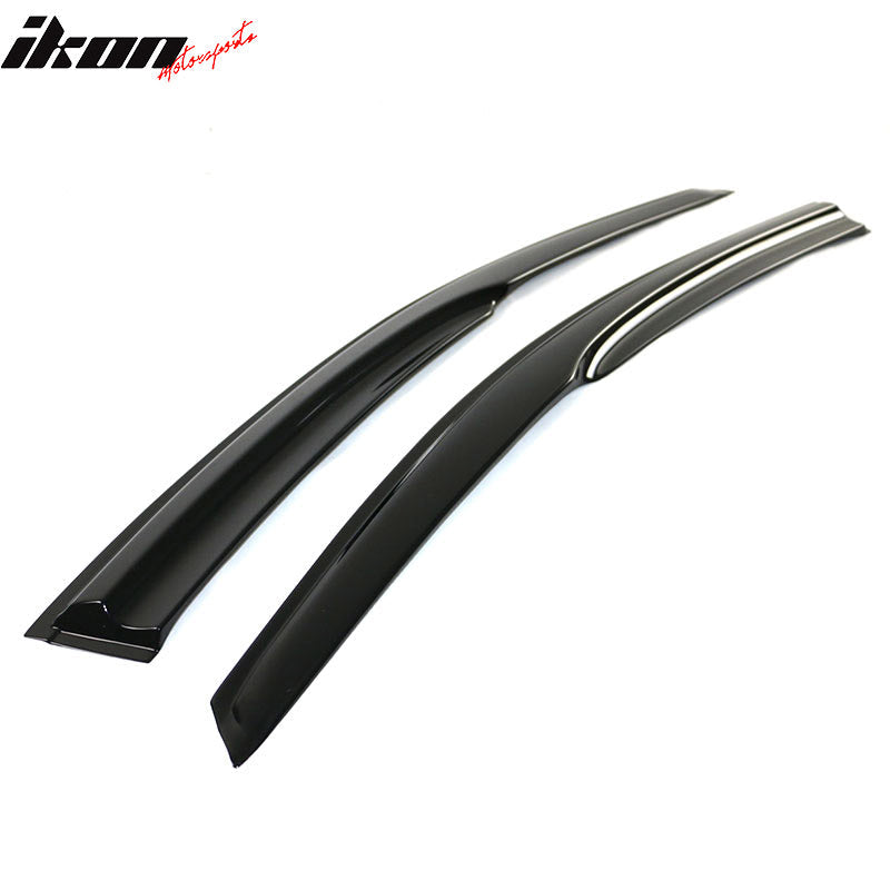 2007-2011 Honda CRV Acrylic 4PC Window Visors Tape On Rain Guard