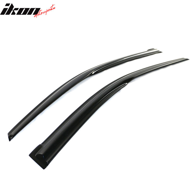 2011-2016 Honda CR-Z Acrylic 4PC Window Visors Tape On Rain Guard