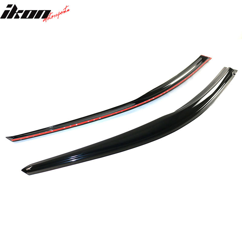 2011-2016 Honda CR-Z Acrylic 4PC Window Visors Tape On Rain Guard
