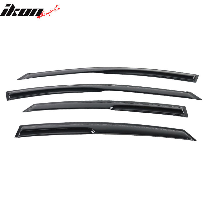 2011-2016 Hyundai Elantra Sedan Mugen Style Sun Rain Window Visor