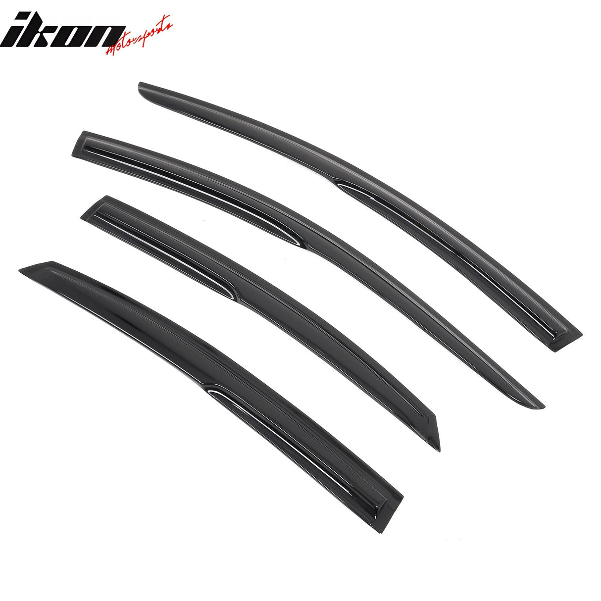 2015-2019 Hyundai Sonata Mugen Style Smoke Tinted Window Visor Acrylic