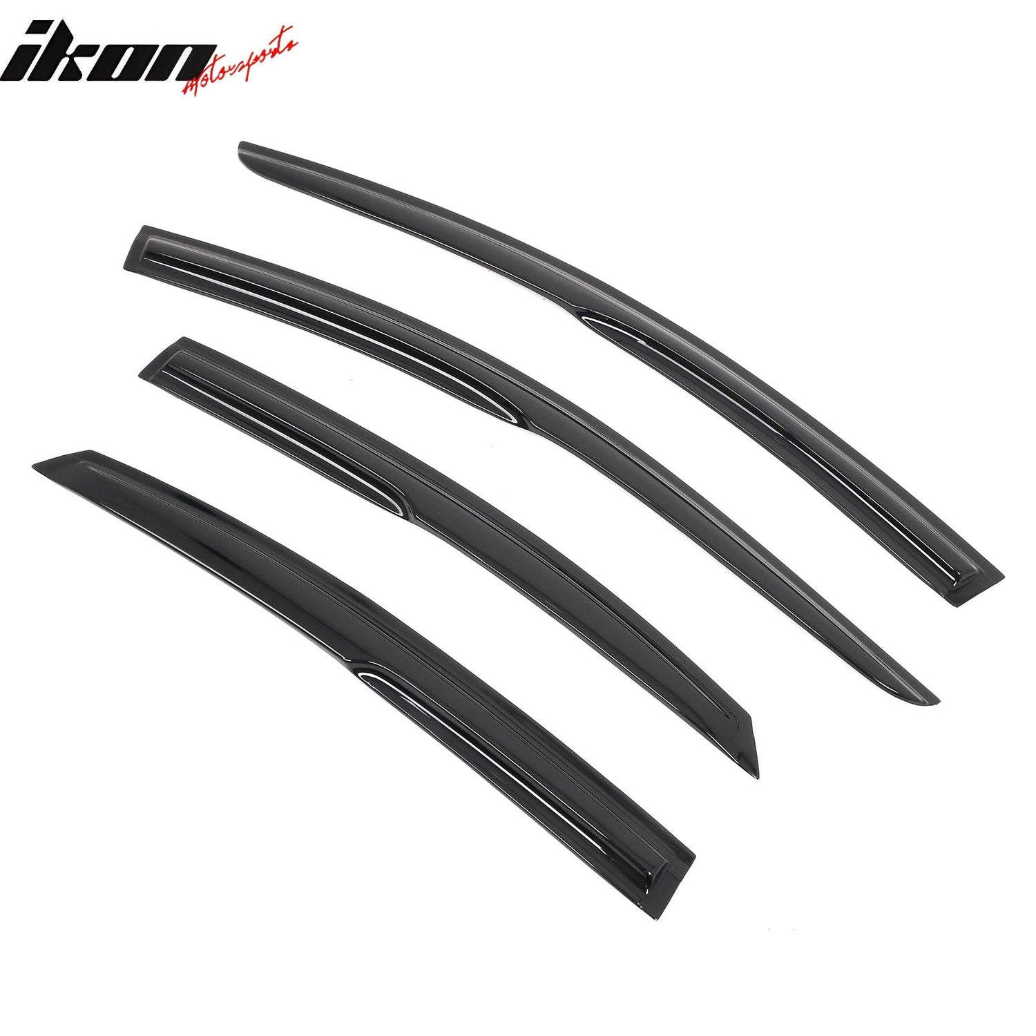 2015-2019 Hyundai Sonata Mugen Style Smoke Tinted Window Visor Acrylic