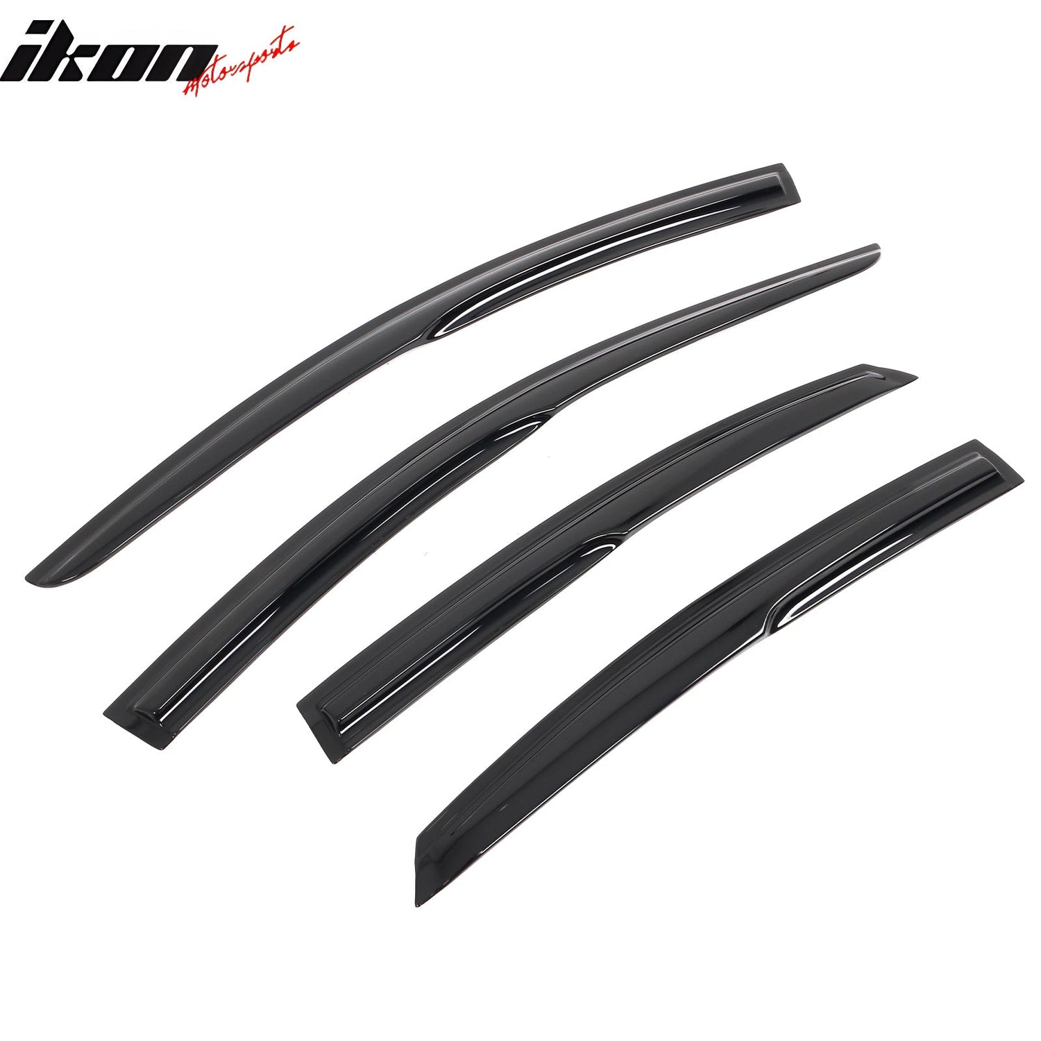 2015-2019 Hyundai Sonata Mugen Style Smoke Tinted Window Visor Acrylic