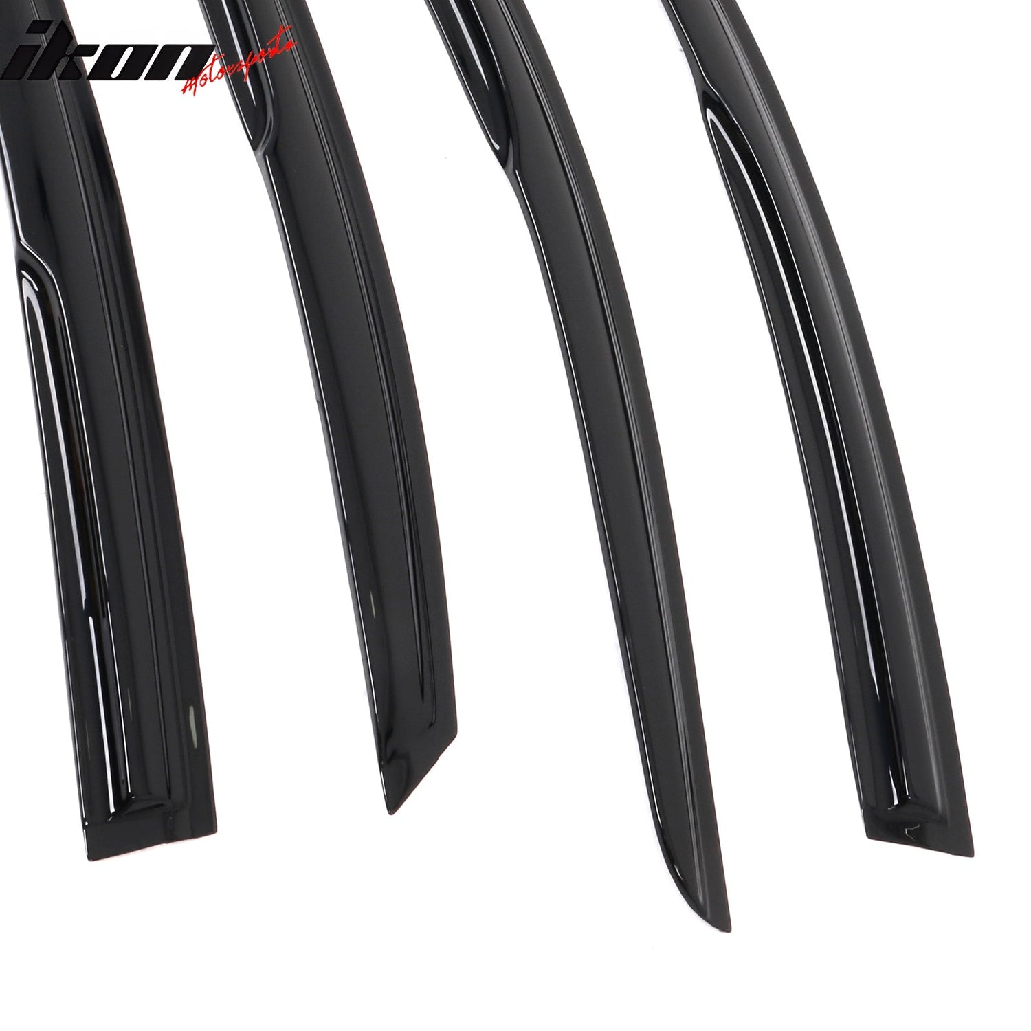 2015-2019 Hyundai Sonata Mugen Style Smoke Tinted Window Visor Acrylic