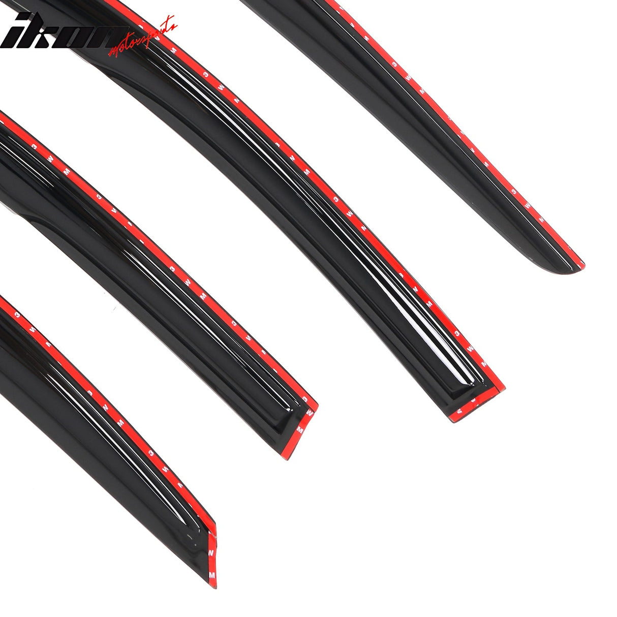 2015-2019 Hyundai Sonata Mugen Style Smoke Tinted Window Visor Acrylic