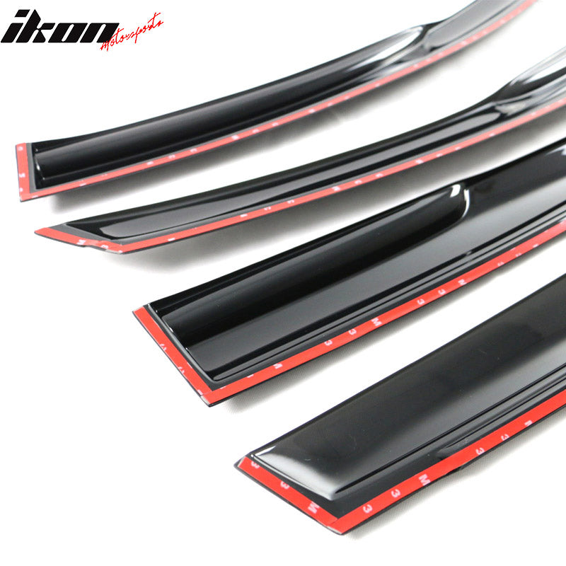 2013-2016 Mazda CX5 Mug Style 4PC Window Visor Sun Windshield Acrylic