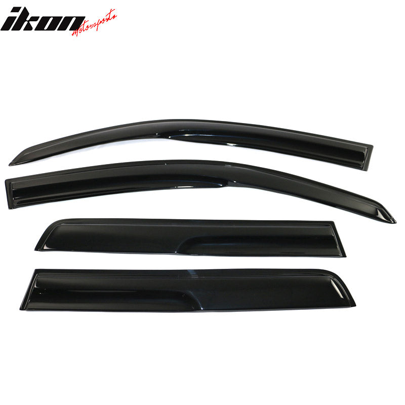 2003-2006 Mitsubishi Outlander Mugen Smoke Tinted Window Visor Acrylic