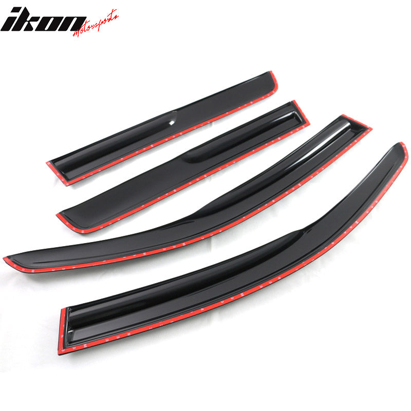 2003-2006 Mitsubishi Outlander Mugen Smoke Tinted Window Visor Acrylic