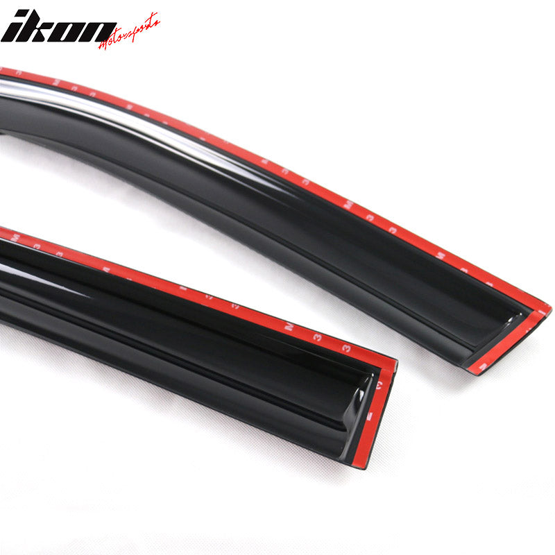 2012-2014 Toyota Camry Mugen Style Smoke Window Visor Guard Acrylic