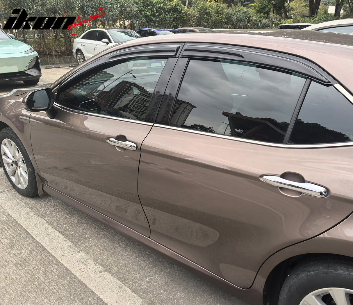 2018-2024 Toyota Camry Mugen V2 Style Tape on Window Visors Guards