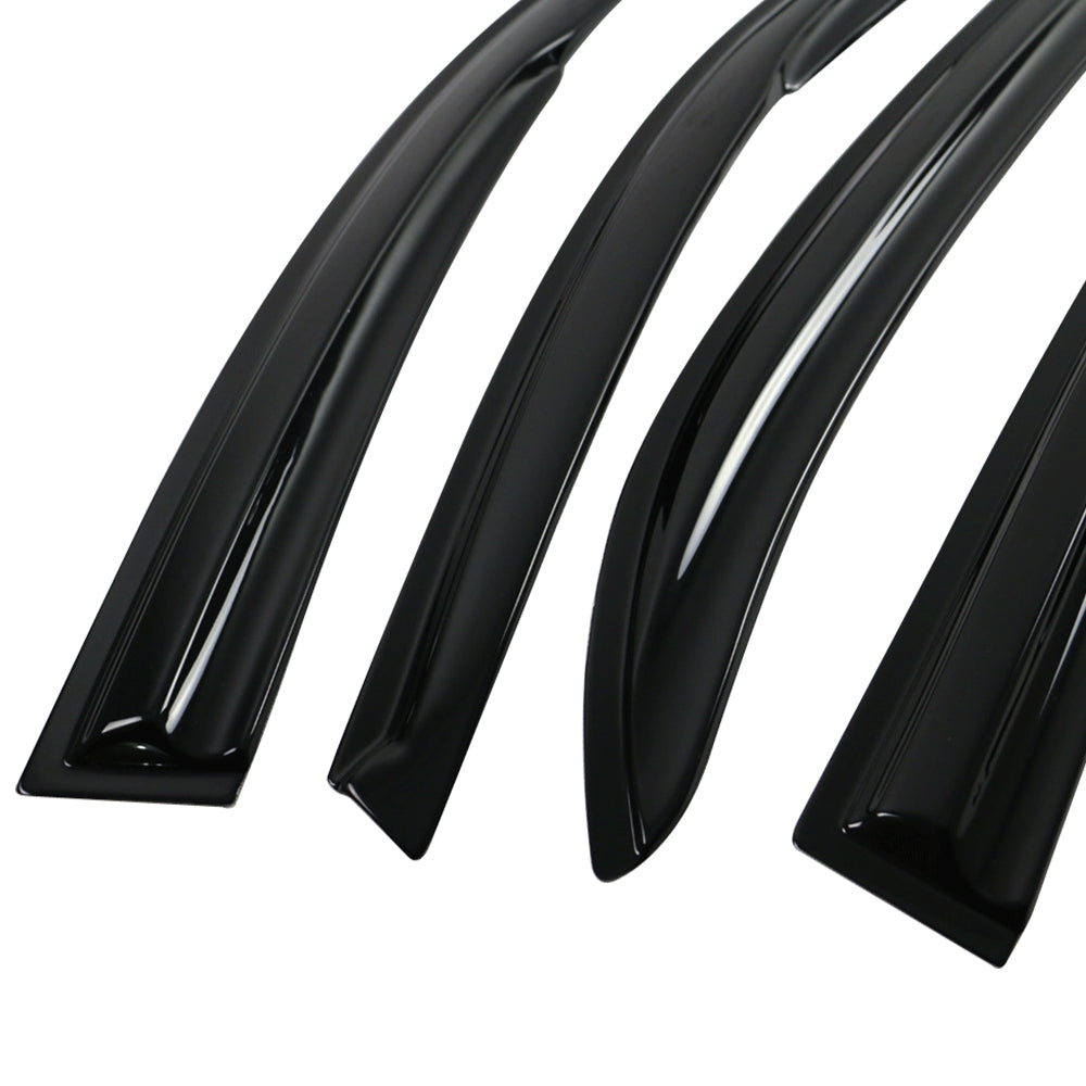 2003-2008 Toyota Corolla Sedan 4-Door Window Visor Guard Acrylic 4PC