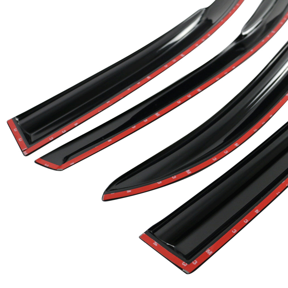 2003-2008 Toyota Corolla Sedan 4-Door Window Visor Guard Acrylic 4PC