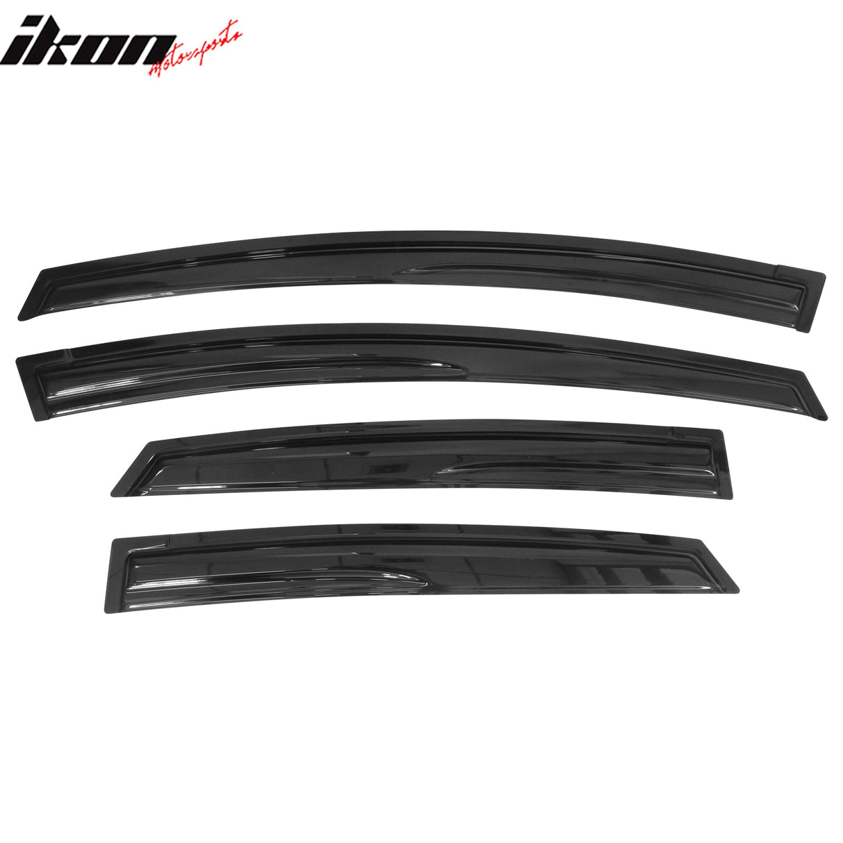 2010-2015 Toyota Prius Mugen Style Smoke Tinted Window Visor Acrylic