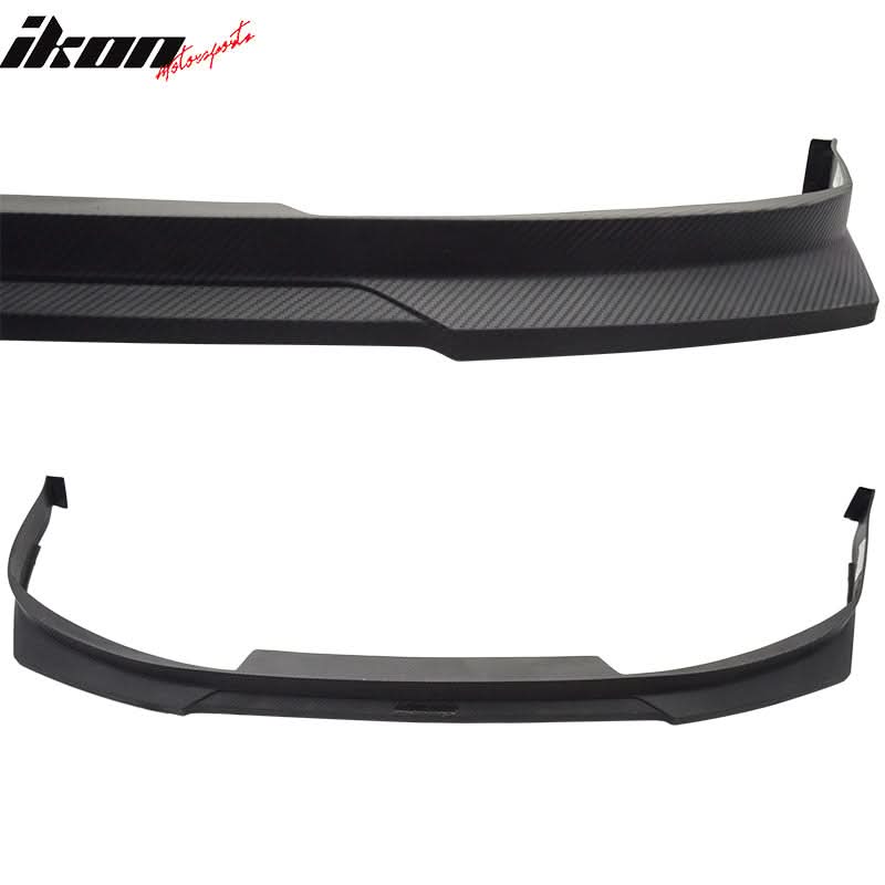 2003-2005 Honda Accord Sedan HC1 Black CF Texture Front Bumper Lip